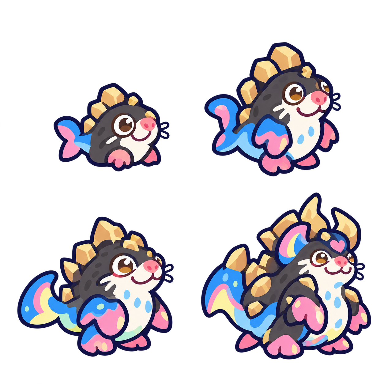 岩渊海豚 family sheet
