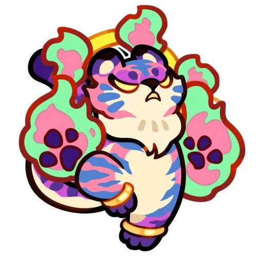 Saberheart Glitter form