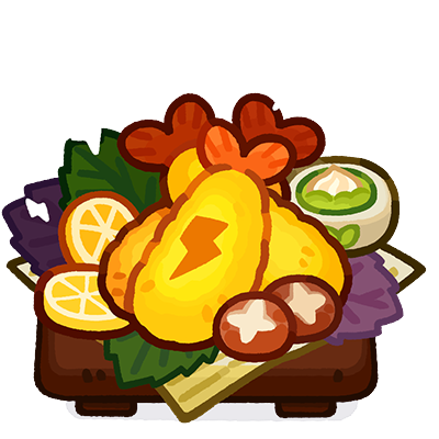 闪电天妇罗拼盘食物图标