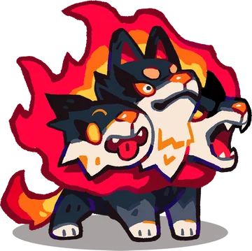 烈焰三头犬