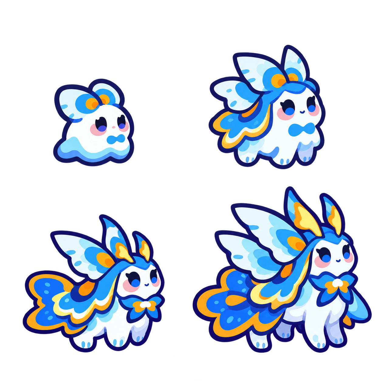 流光水母 family sheet