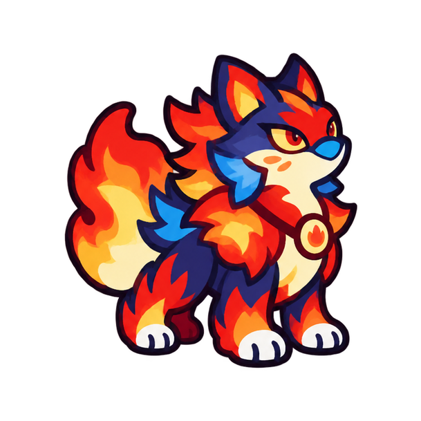 Crimson Lizard-Cat