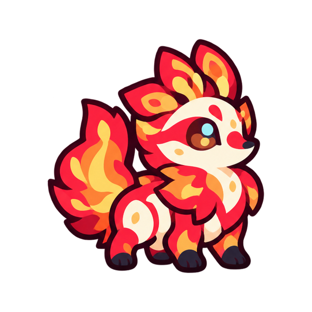 Crimson Spirit Fox