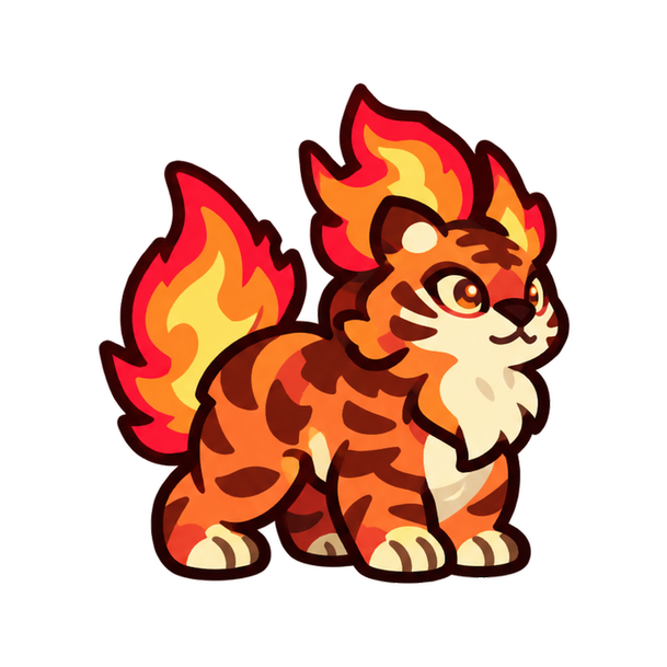 Flame Striped Tiger