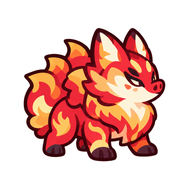 Crimson Pyro-Core Beast