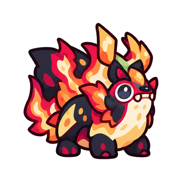 Flame Armored Beetle