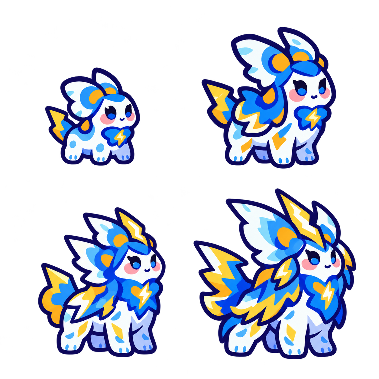 雷云海兔 family sheet