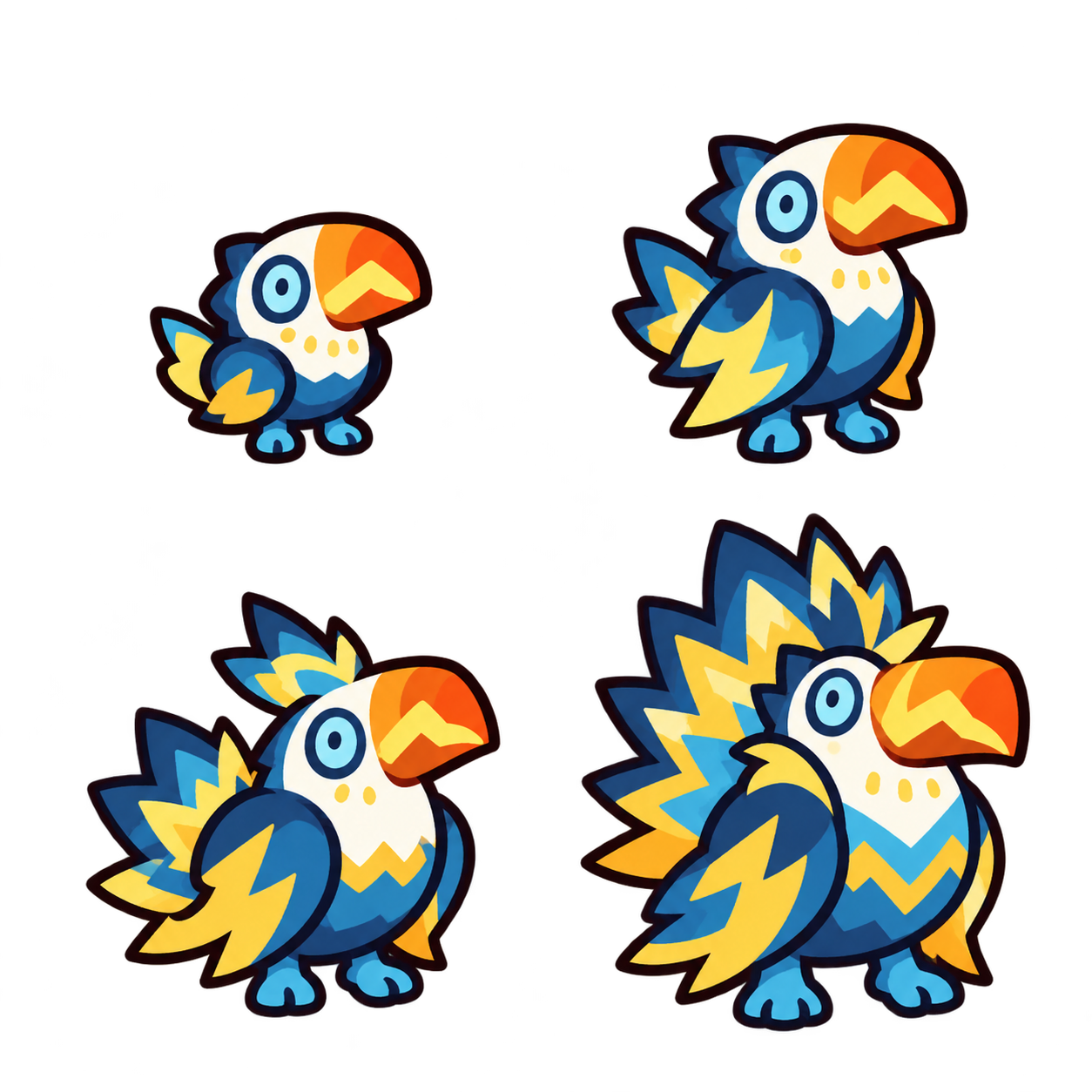 灵羽雷鸡 family sheet