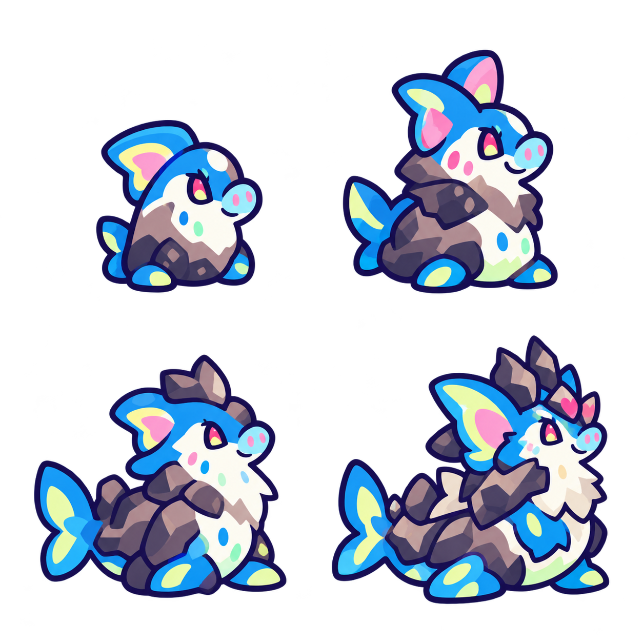 磐浪兽 family sheet