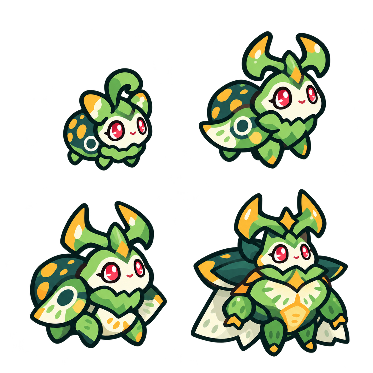星辉甲虫 family sheet