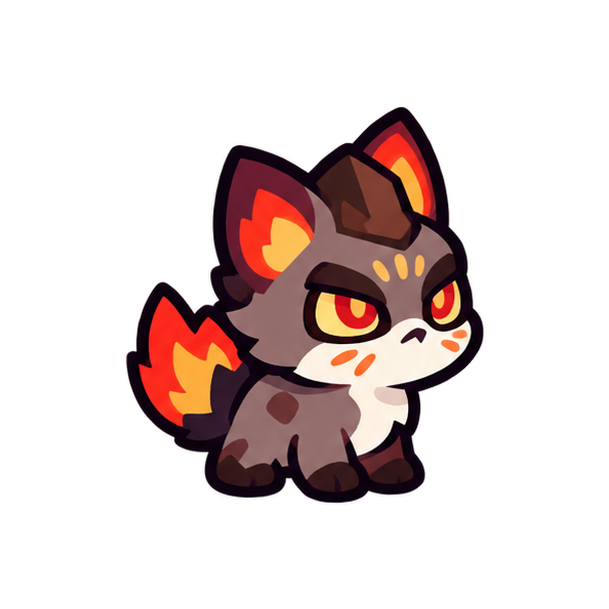 幼焰岩猫