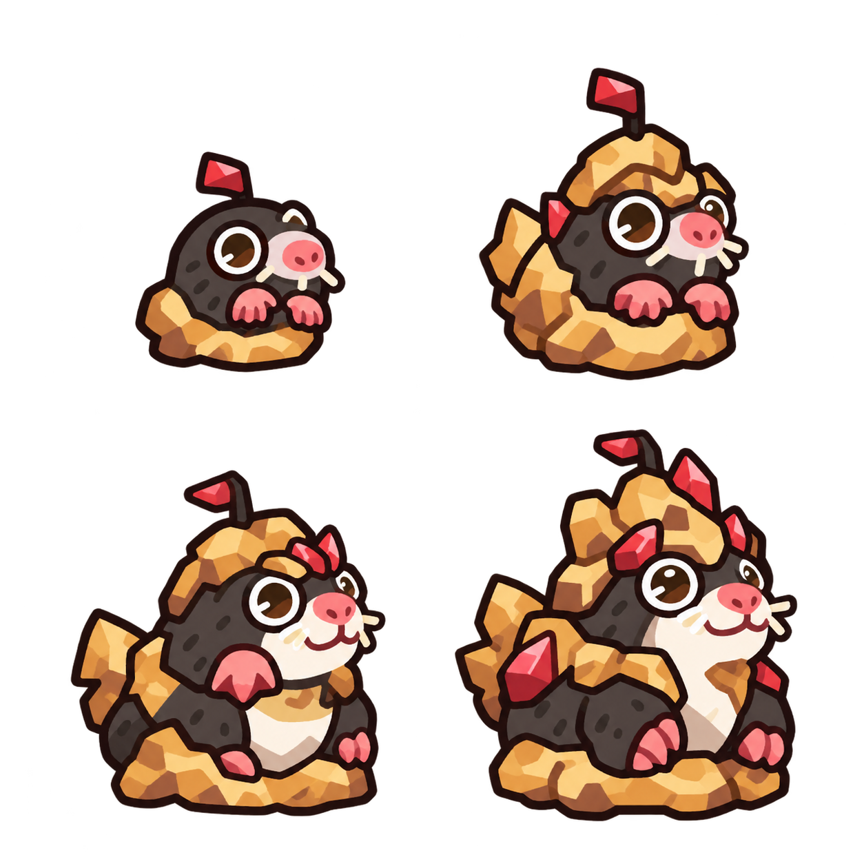 雷岩仓鼠 family sheet
