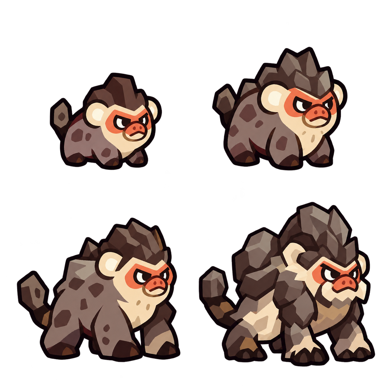 岩脊魔偶 family sheet