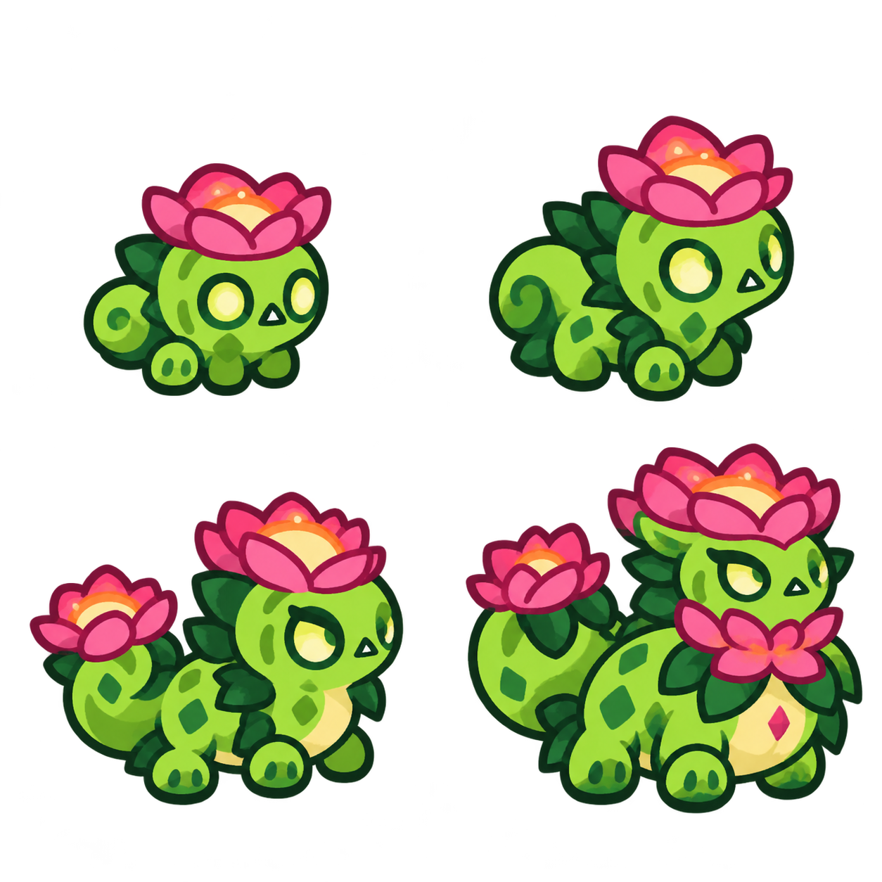 翠雾幽蜥 family sheet