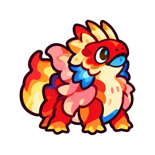 Luminous Rock Dragon