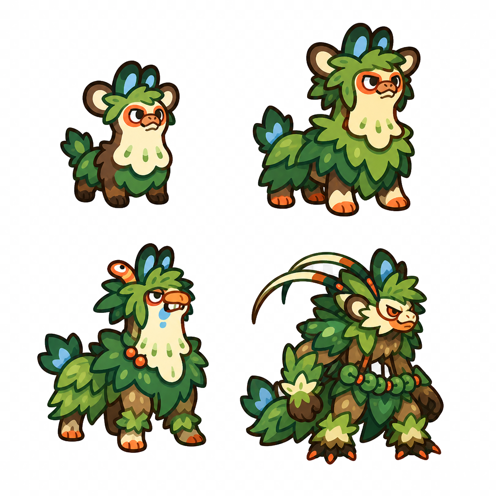 泥浆猿 family sheet