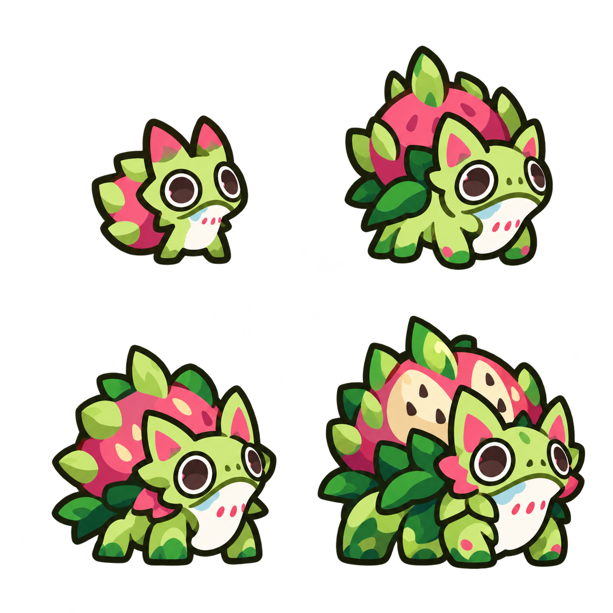 晶簇蛙 family sheet