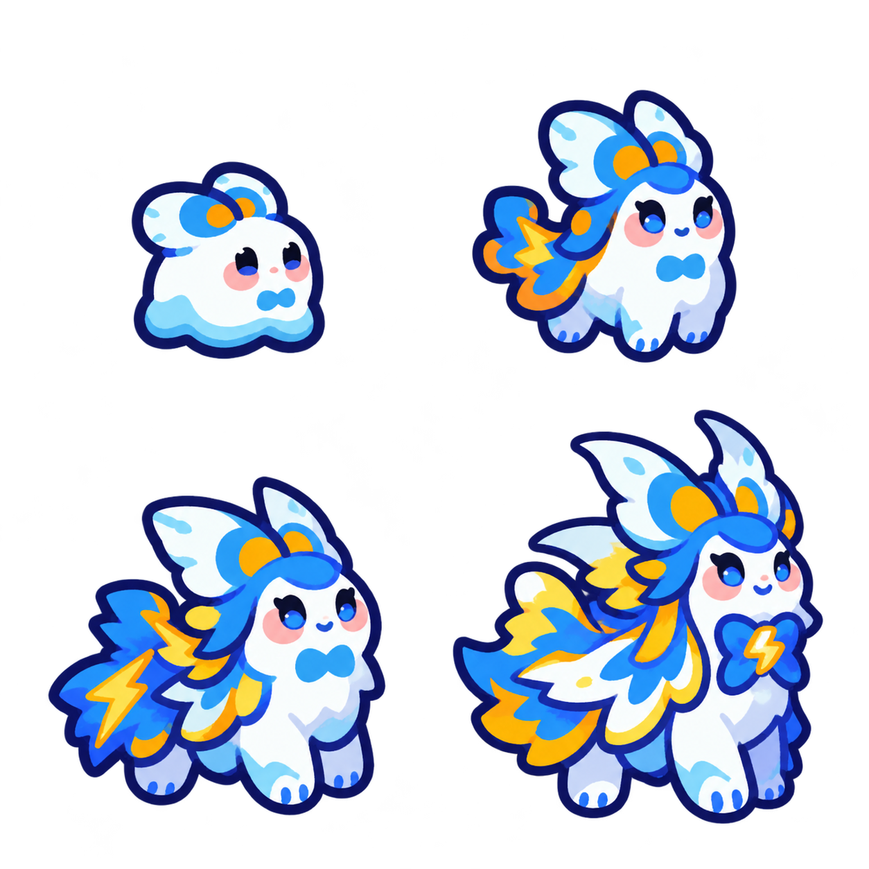 雷纹海兔 family sheet