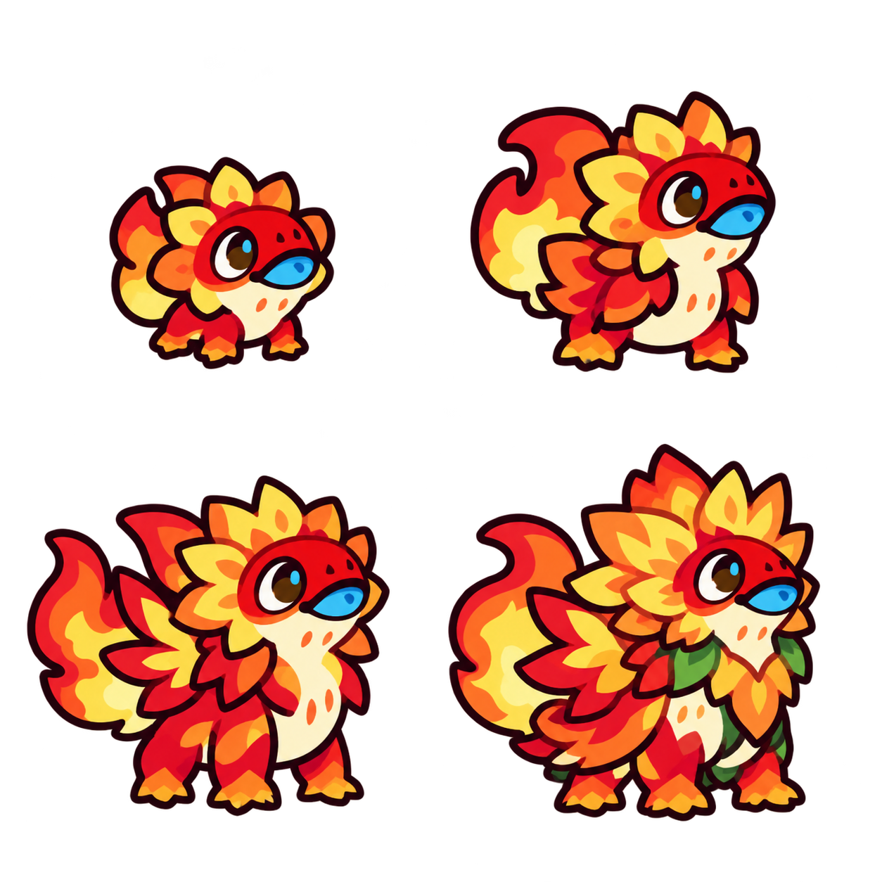烬叶熔葵 family sheet