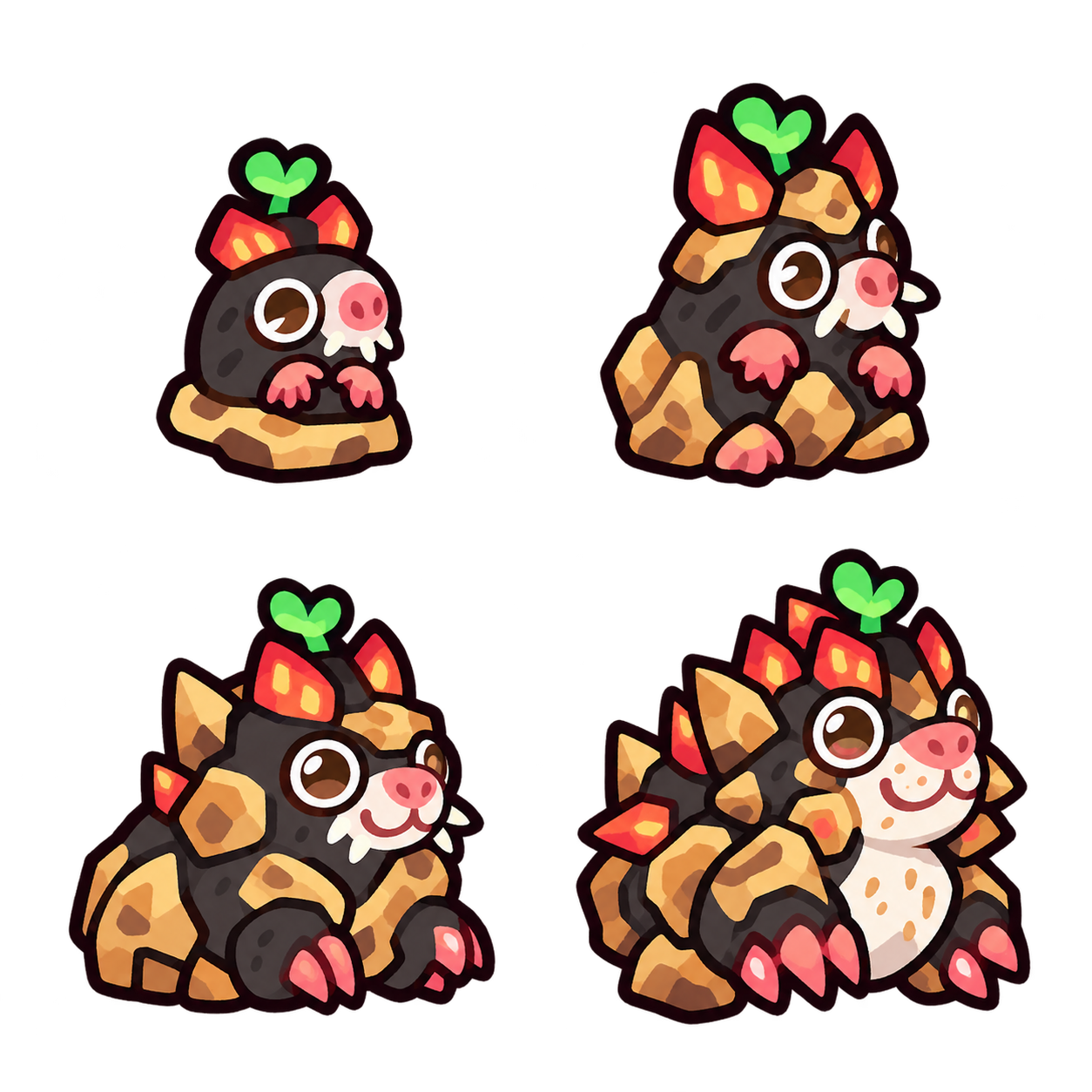 岩森魔鼹家族图