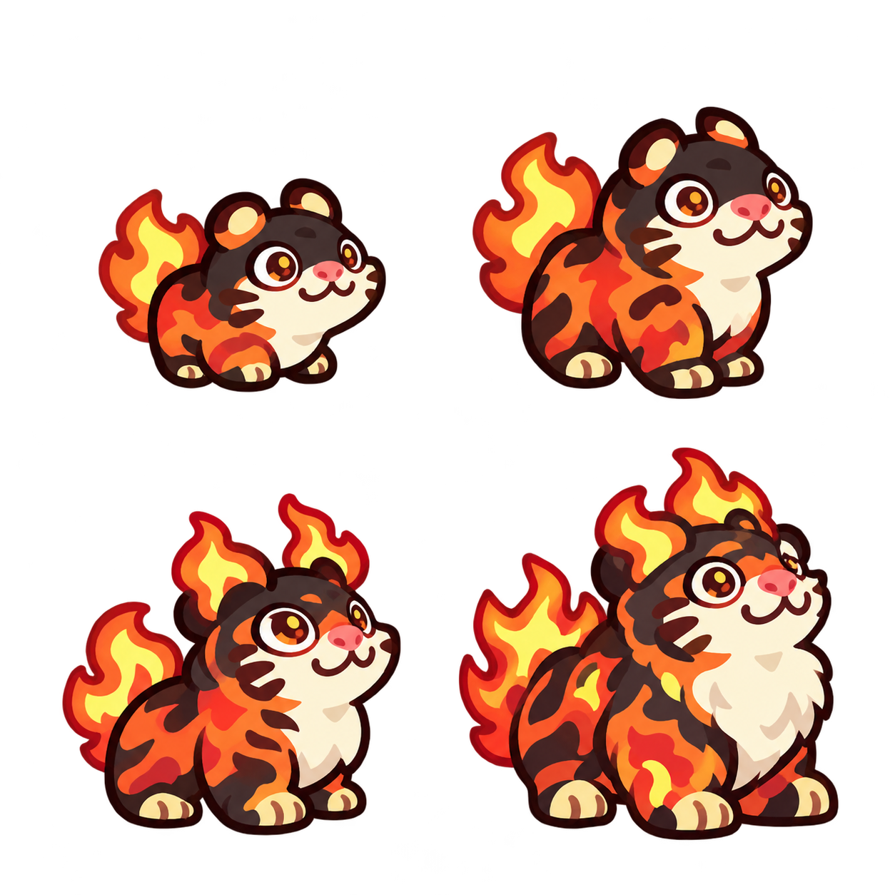 流火地鼠 family sheet