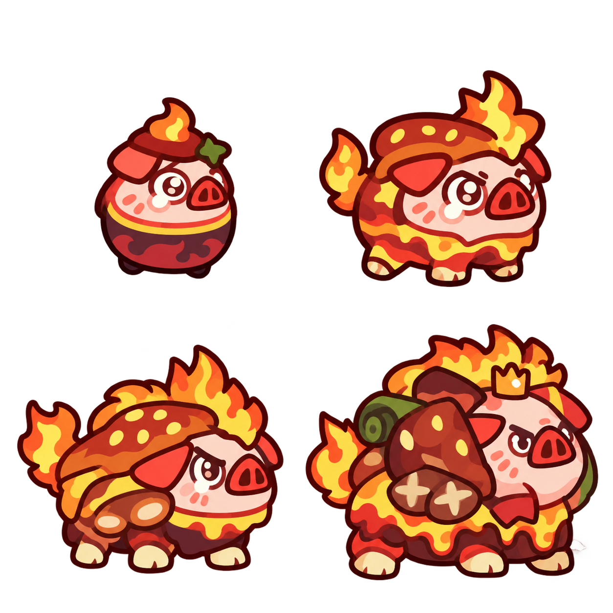 烩火皮纳塔兽 family sheet