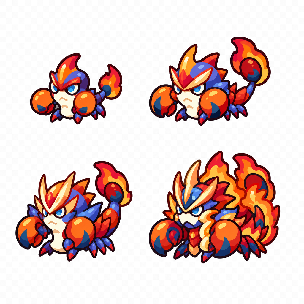 熔岩甲壳族 family sheet