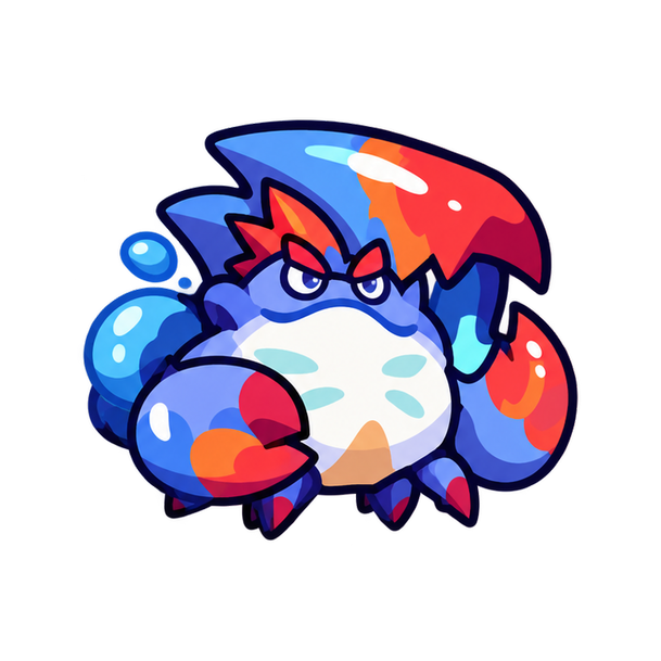 TidalRockMound Crab