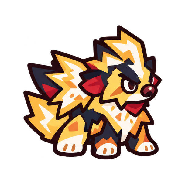 Thunder-Fire Molted Lizard