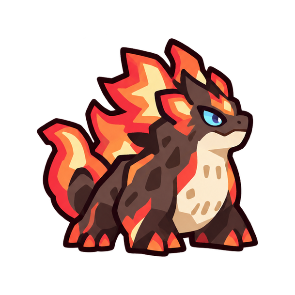 MagmaSpined Lizard