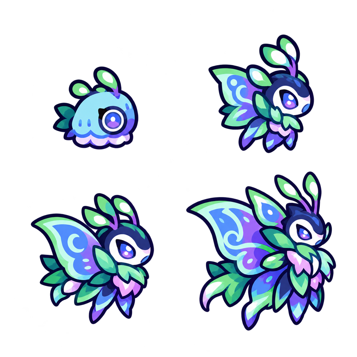 幽冥双生花 family sheet