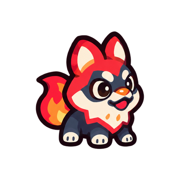 赤焰幼犬