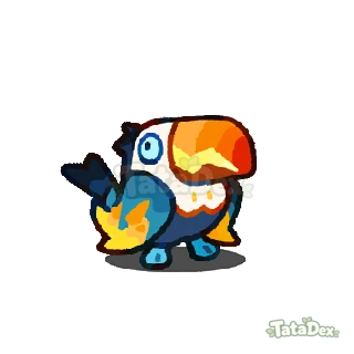 Buzzbeak idle animation