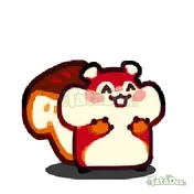Cindermunk Cheer animation preview