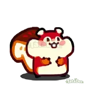 Cindermunk Eat animation preview