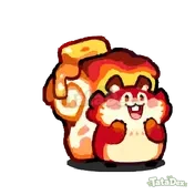 Embertail Eat animation preview