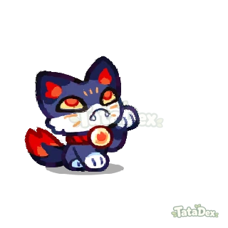 Flameow idle animation