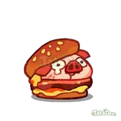 Grillhog Eat animation preview