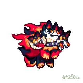狱火三头犬待机动作