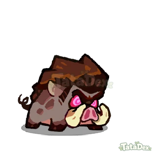 摇滚岩猪待机动作