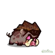 Rockhog Eat animation preview