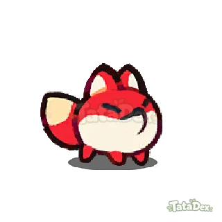 球球狐待机动作