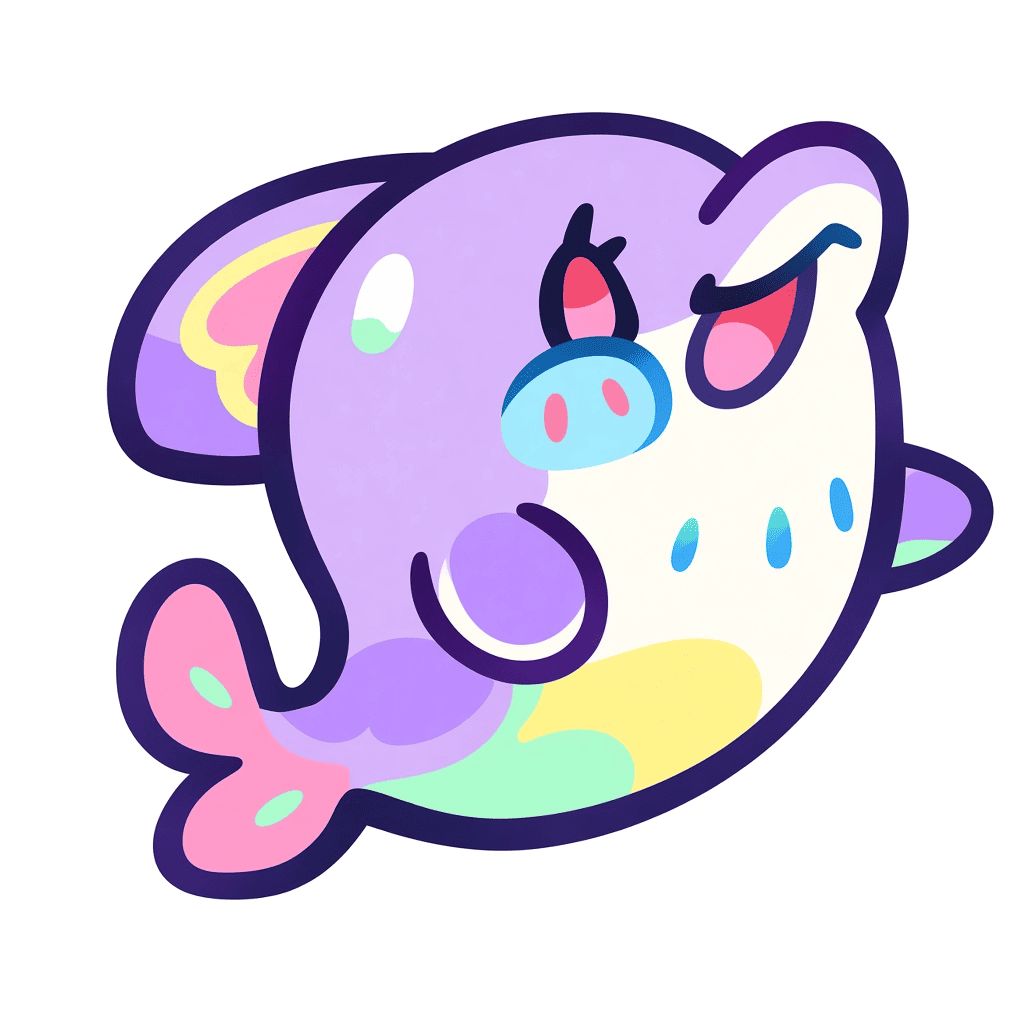 Dolphie Glitter form